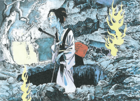 Mizuki_Shigeru_Goze_no_Yurei