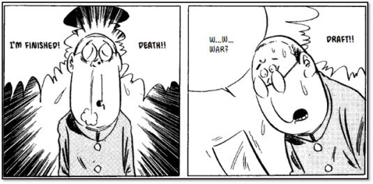 Shigeru Mizuki Drafted