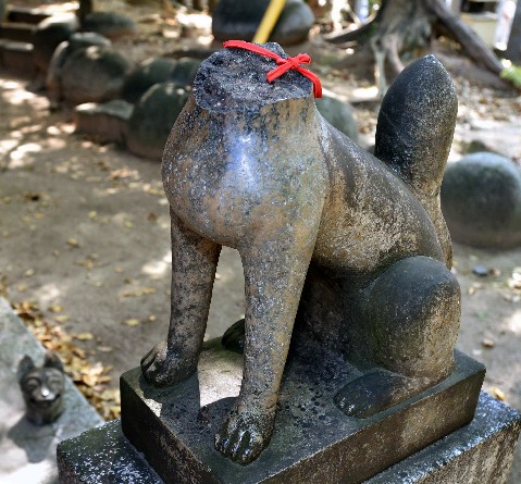 Headless Inari Statue